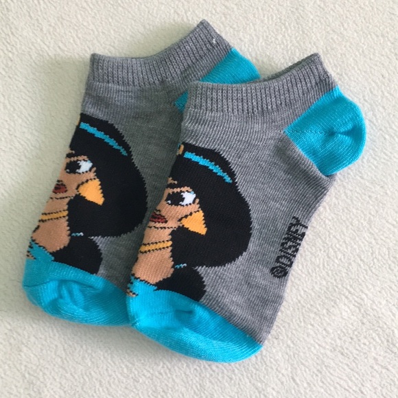 👑 New Disney Princess Jasmine Ankle Socks, Bundle and Save (see below) 👑 - Picture 2 of 5